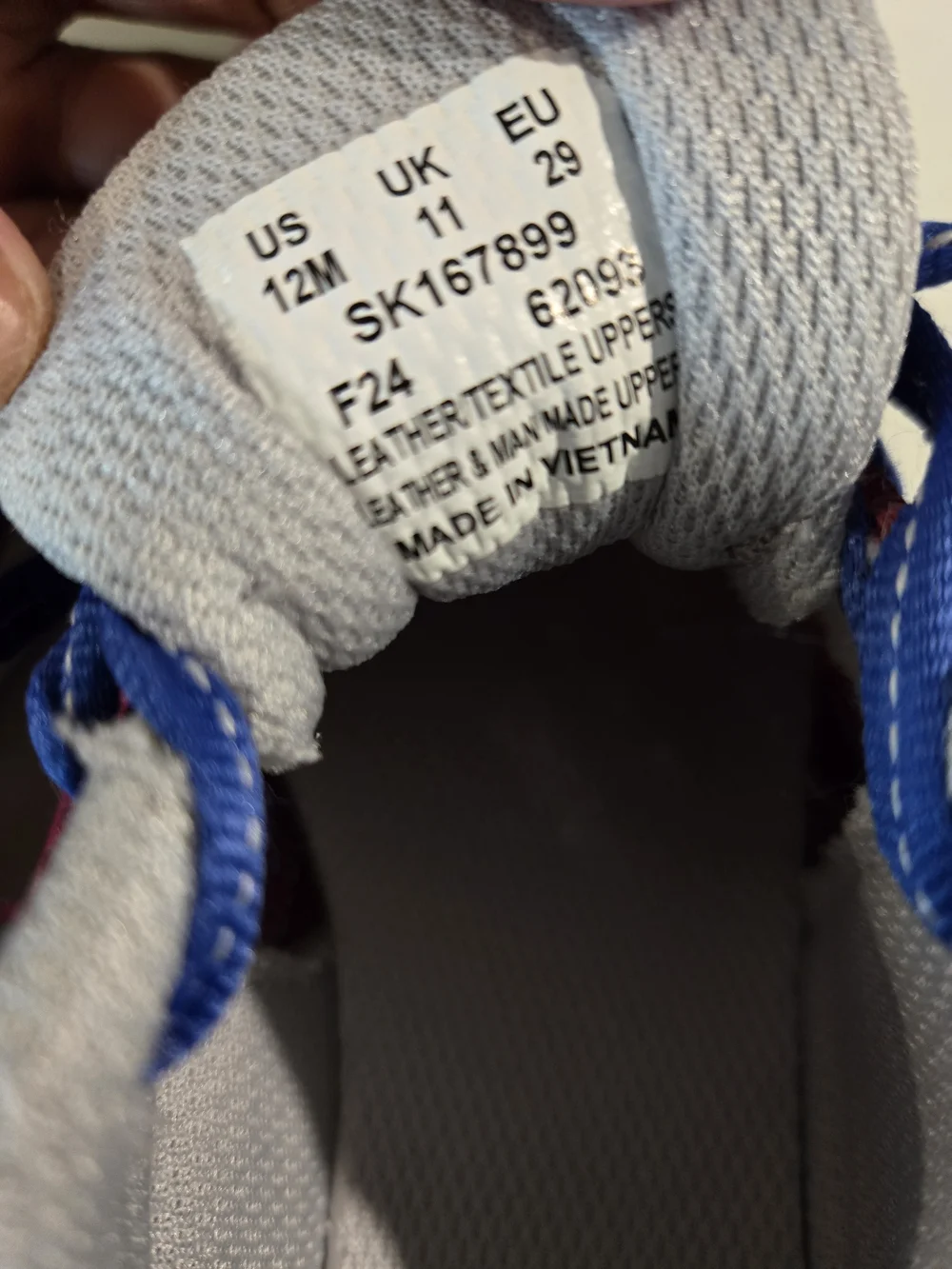 Saucony Kids Purple and Blue Athletic Sneakers Size 12